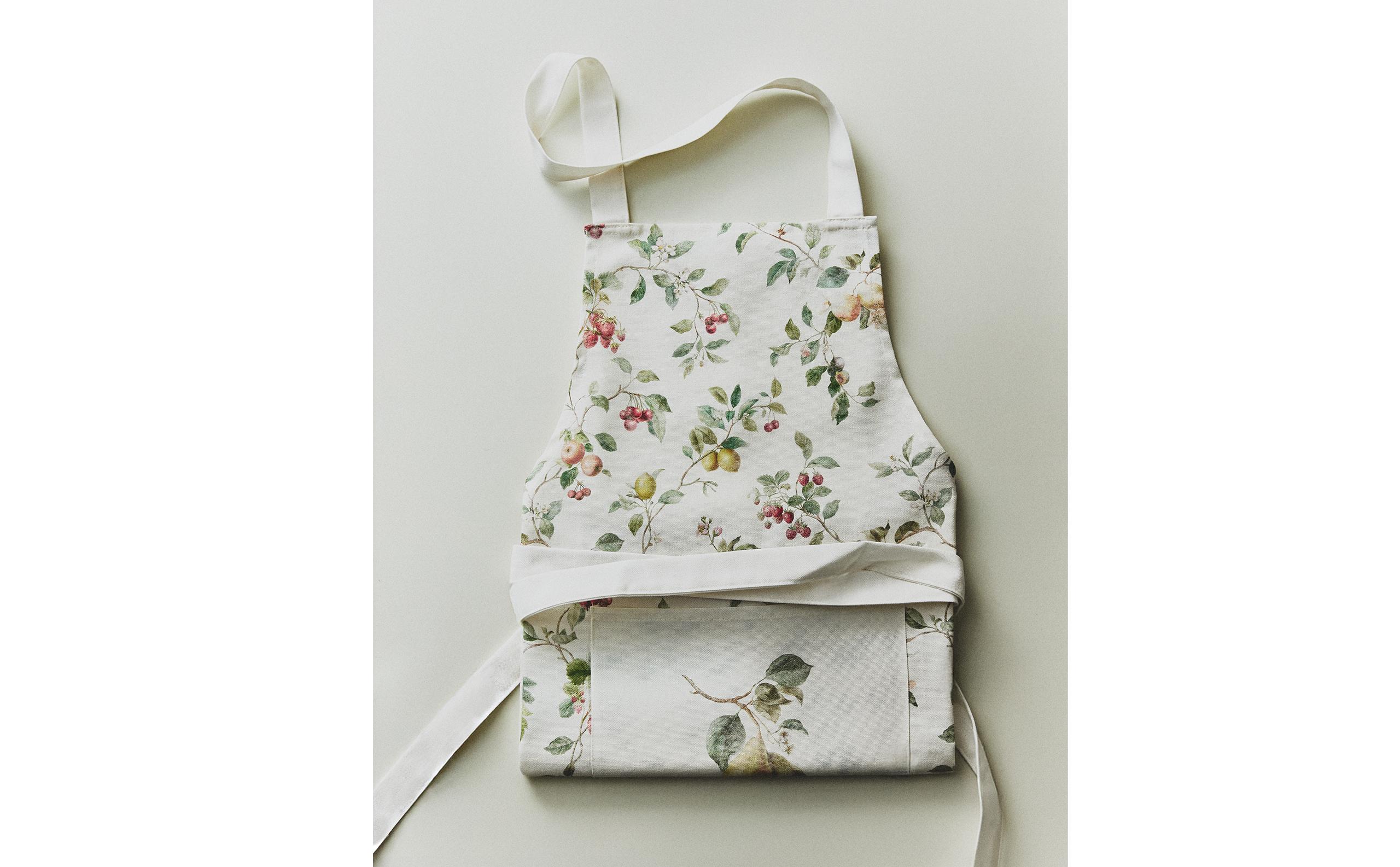 FLORAL COTTON APRON product thumbnail 7