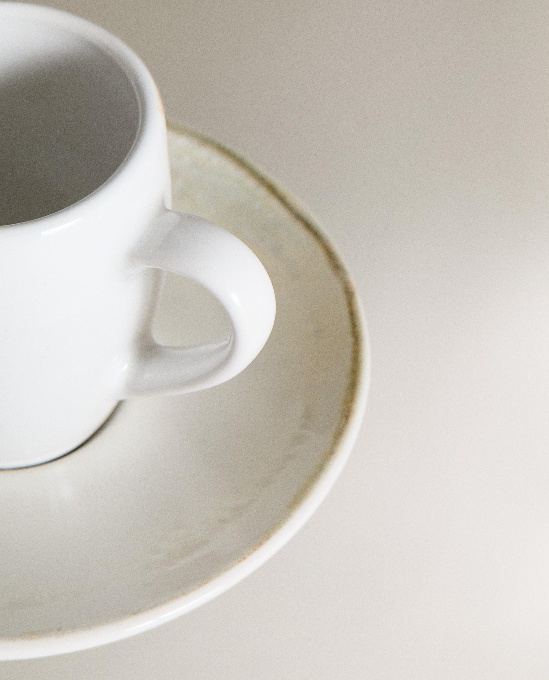 STONEWARE COFFEE CUP AND SAUCER product thumbnail 5