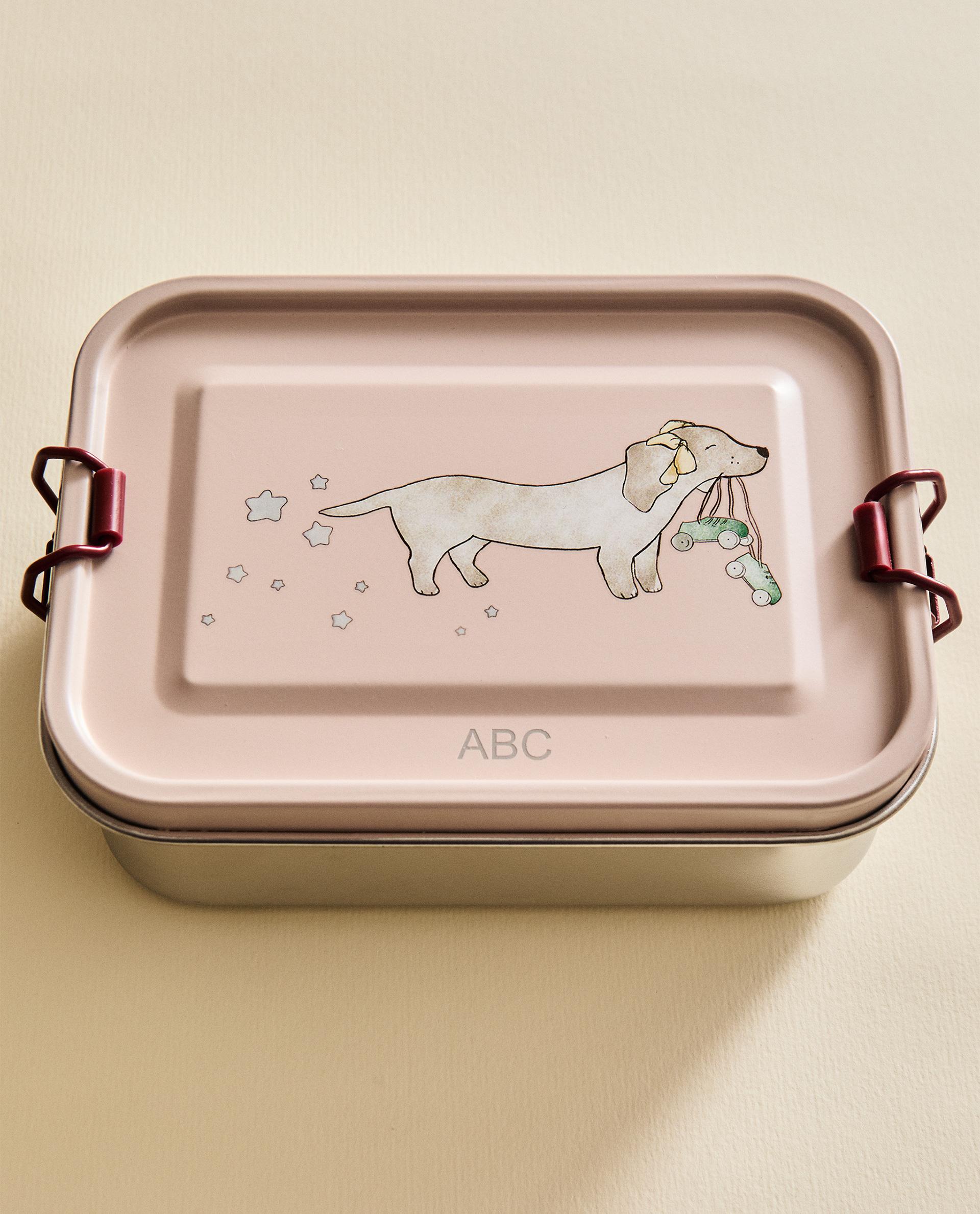CHILDREN'S SKATER DOG LUNCH BOX