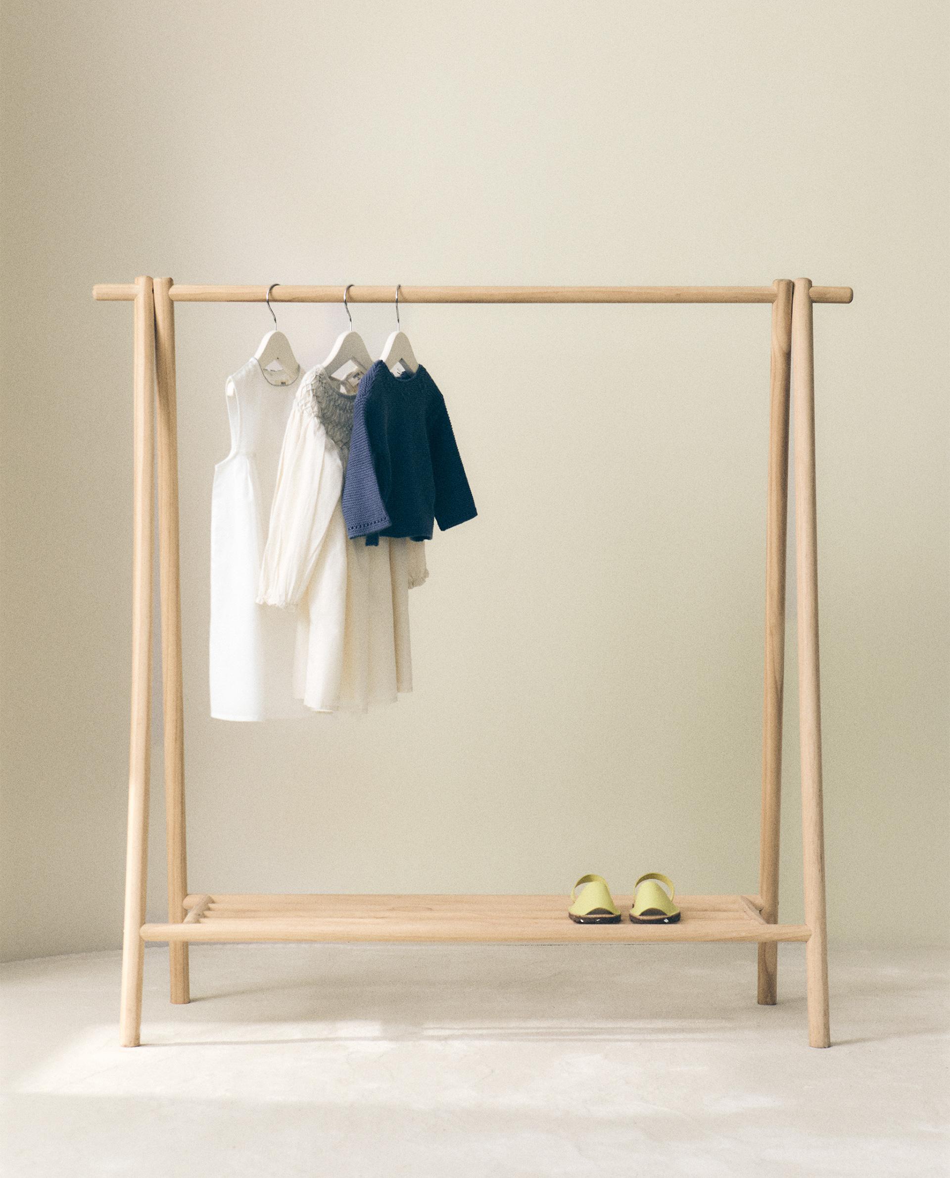 WOODEN CLOTHES RACK Zara Home Kuwait