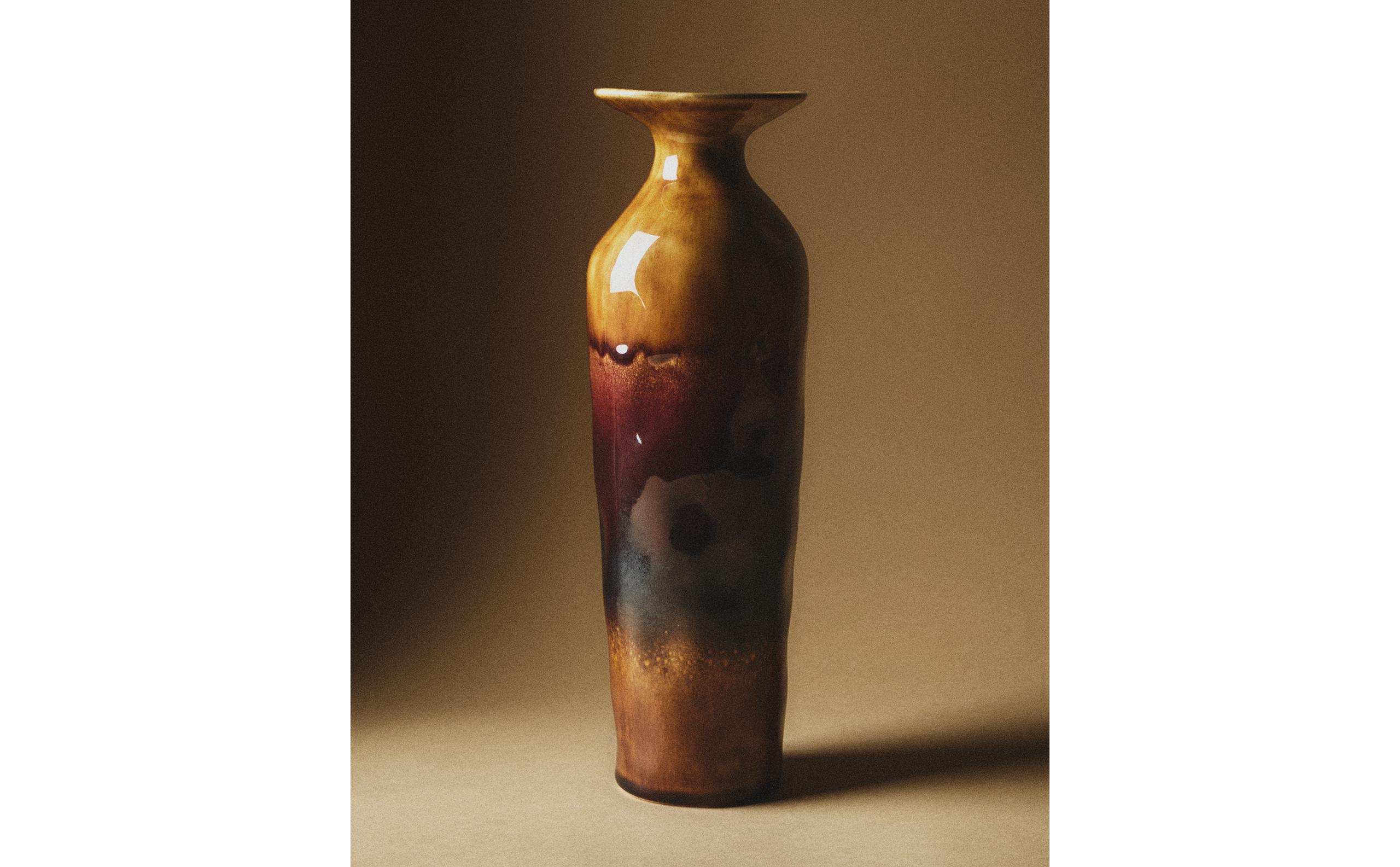 TALL COLORED CERAMIC VASE | Zara Home United States of America
