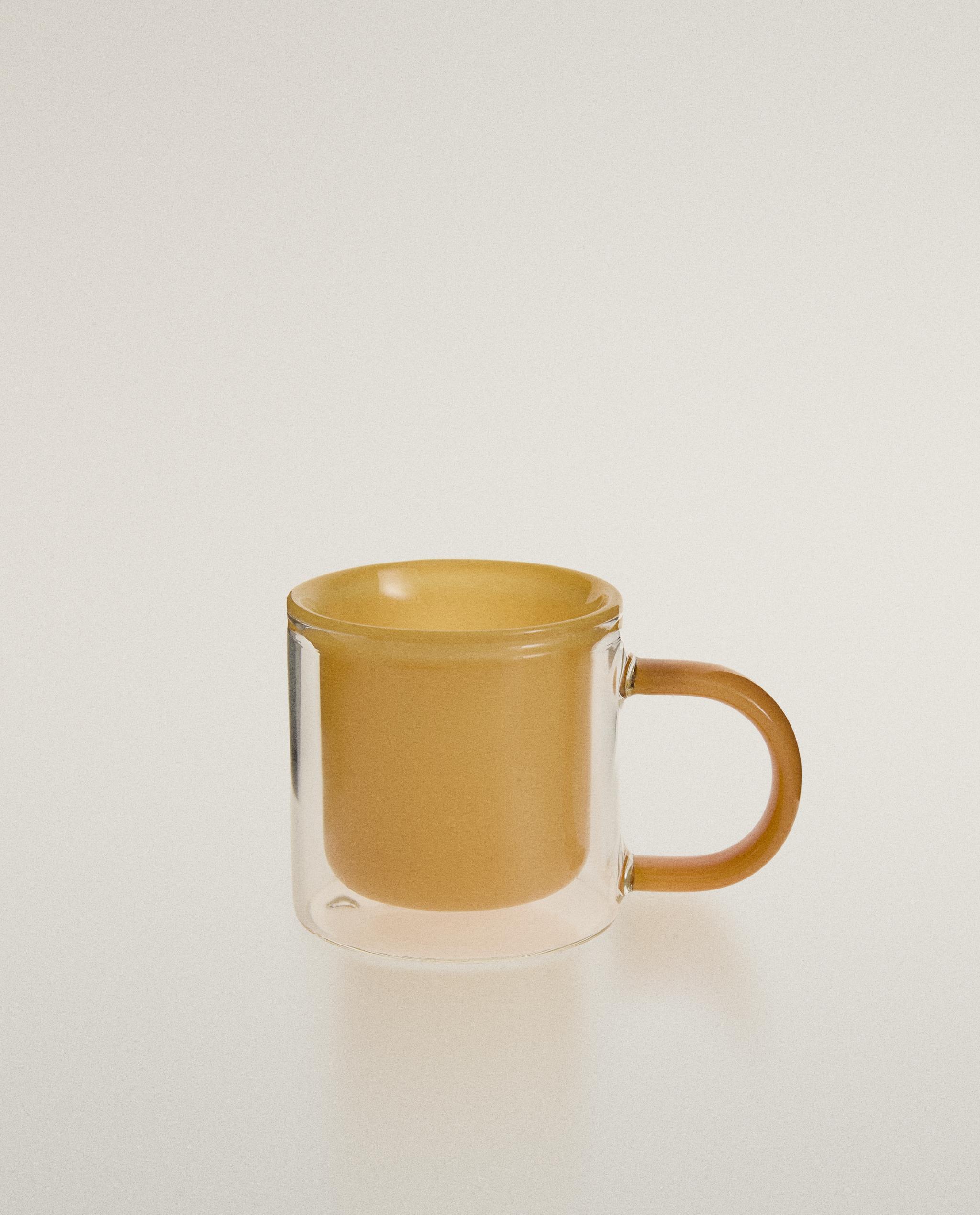 DOUBLE-WALL BOROSILICATE GLASS ESPRESSO CUP product thumbnail 4