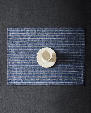 STRIPED LINEN PLACEMAT