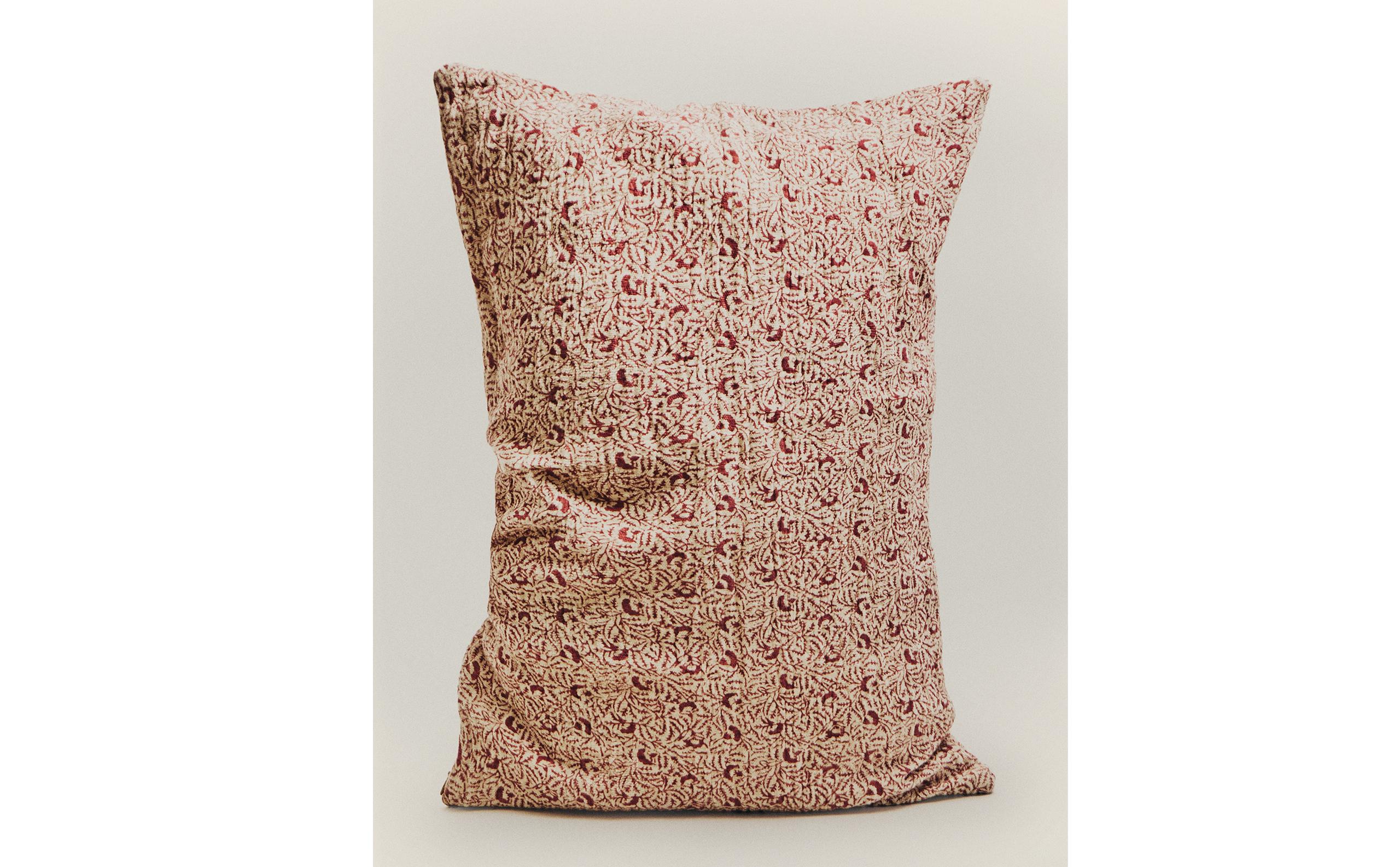 BRANCH PRINT COTTON AND LINEN CUSHION COVER product thumbnail 9