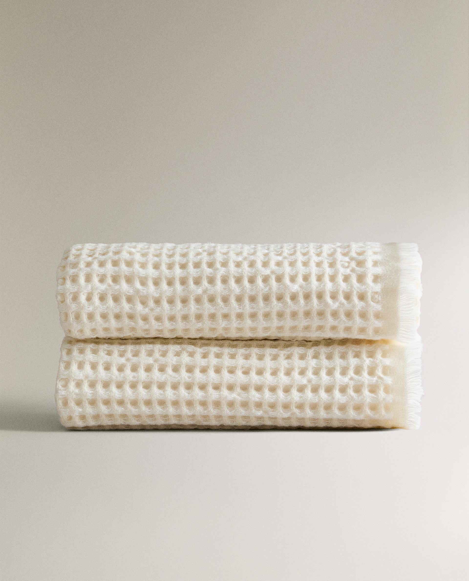 WAFFLEKNIT THROW Zara Home Thailand
