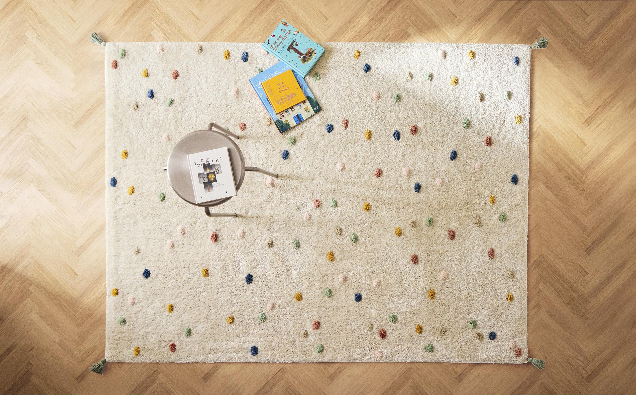 ザラホームのラグ ZARA HOME】ラグを新調しました！Cotton Block Print Rug | LEE