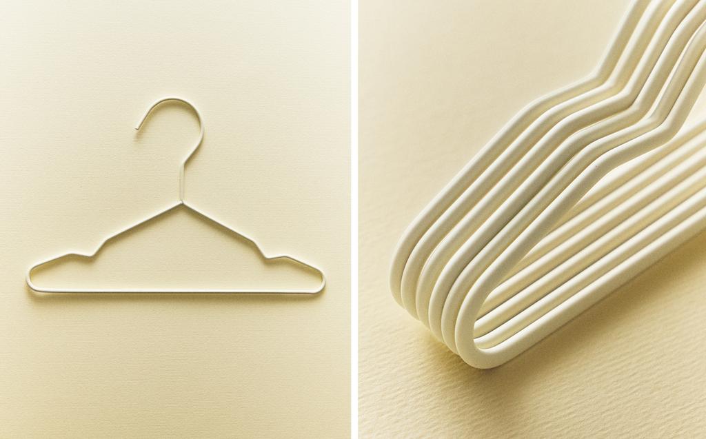 PACK OF RUBBERISED BABY HANGERS (PACK OF 6)