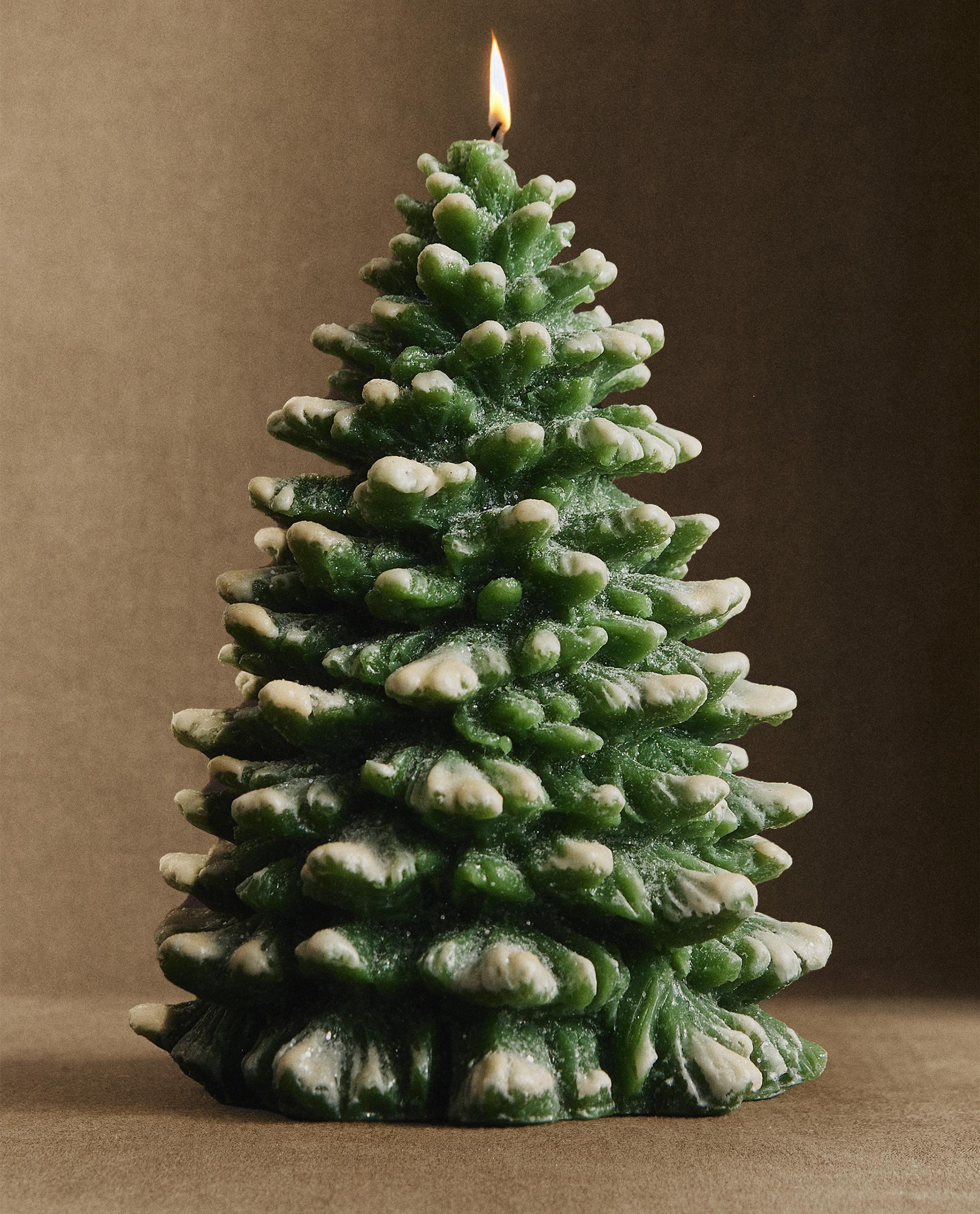 VELA ABETO NEVADO NAVIDAD Zara Home México