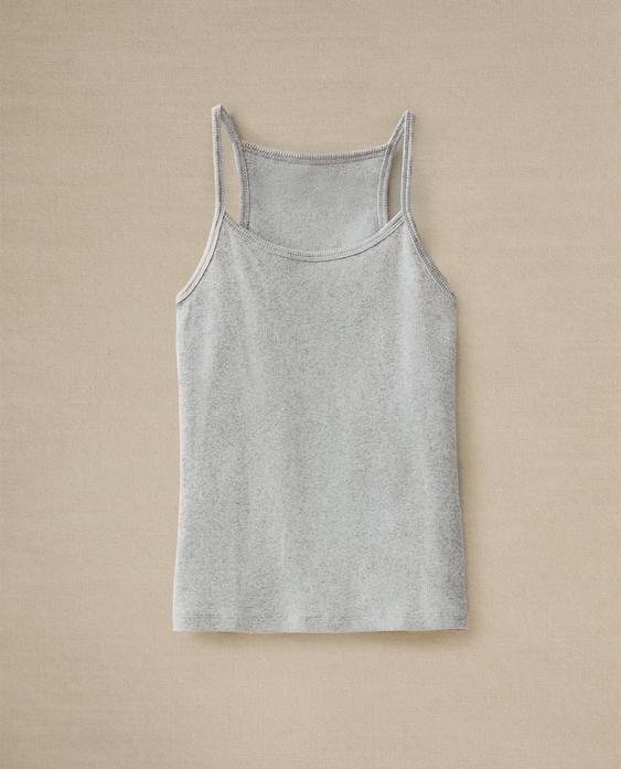 PRĄŻKOWANY TOP NA CIENKICH RAMIĄCZKACH PRĄŻKOWANY TOP NA CIENKICH RAMIĄCZKACH