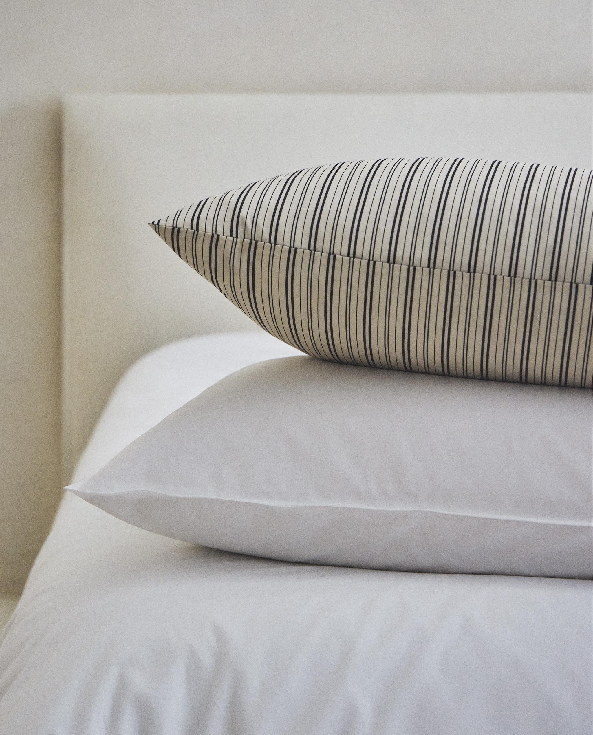 STRIPED PERCALE PILLOWCASE product thumbnail 6