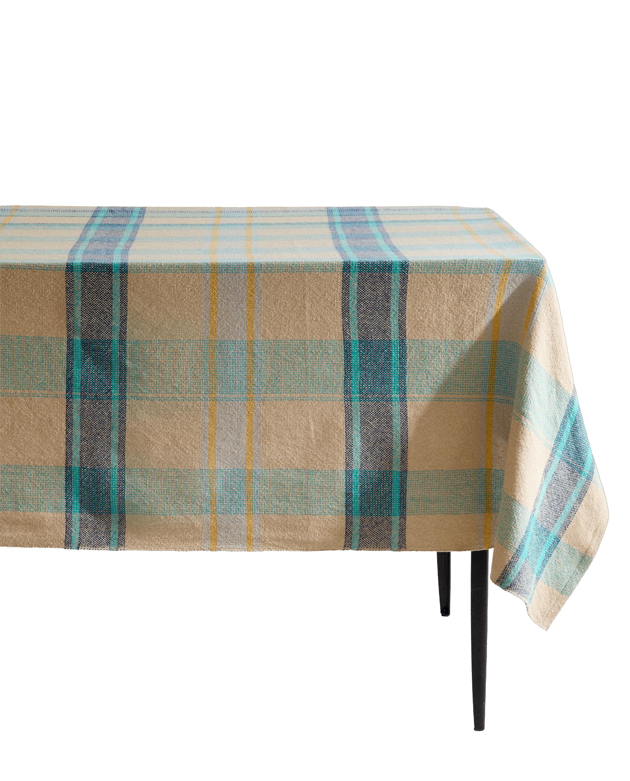 DYED THREAD CHECK TABLECLOTH product thumbnail 7