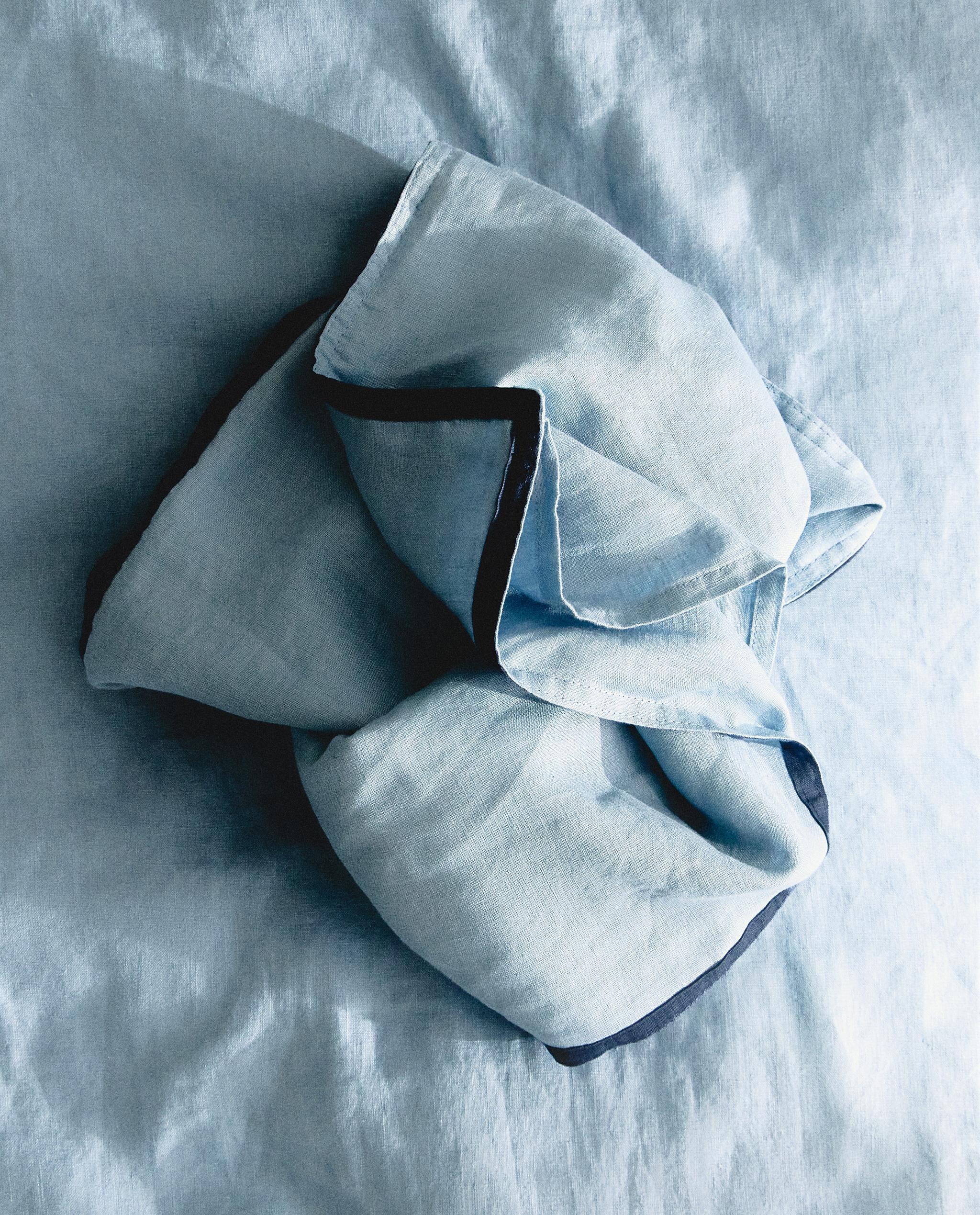 CONTRAST LINEN DUVET COVER product thumbnail 11