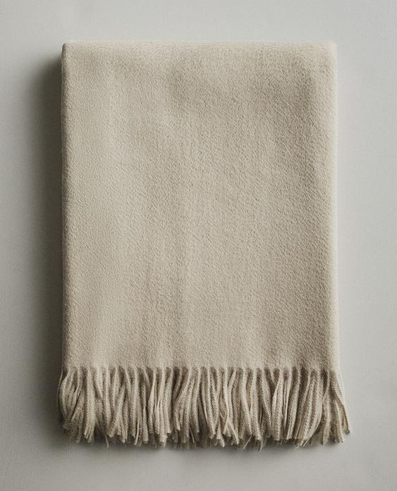 CASHMERE THROW