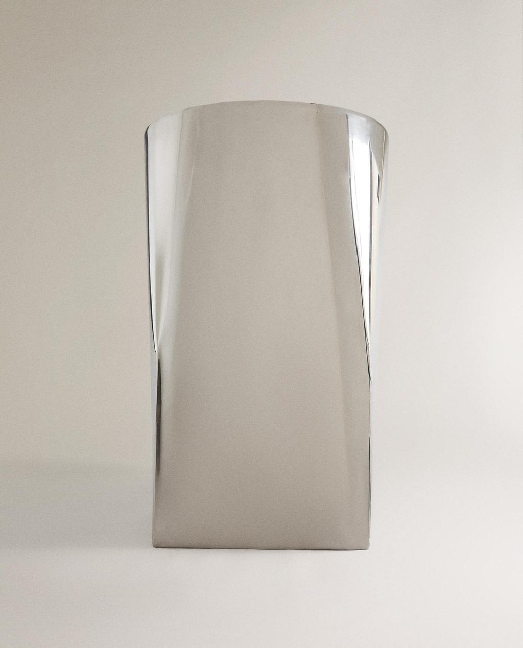Stainless steel side table