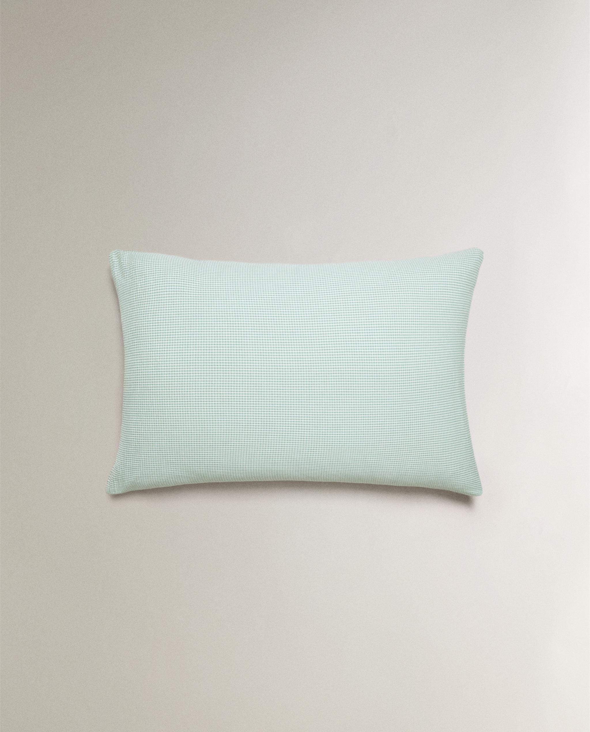 CHECK SEERSUCKER PILLOWCASE product thumbnail 5