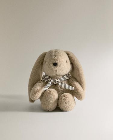 KIDS' BUNNY SOFT TOY WITH BOX
