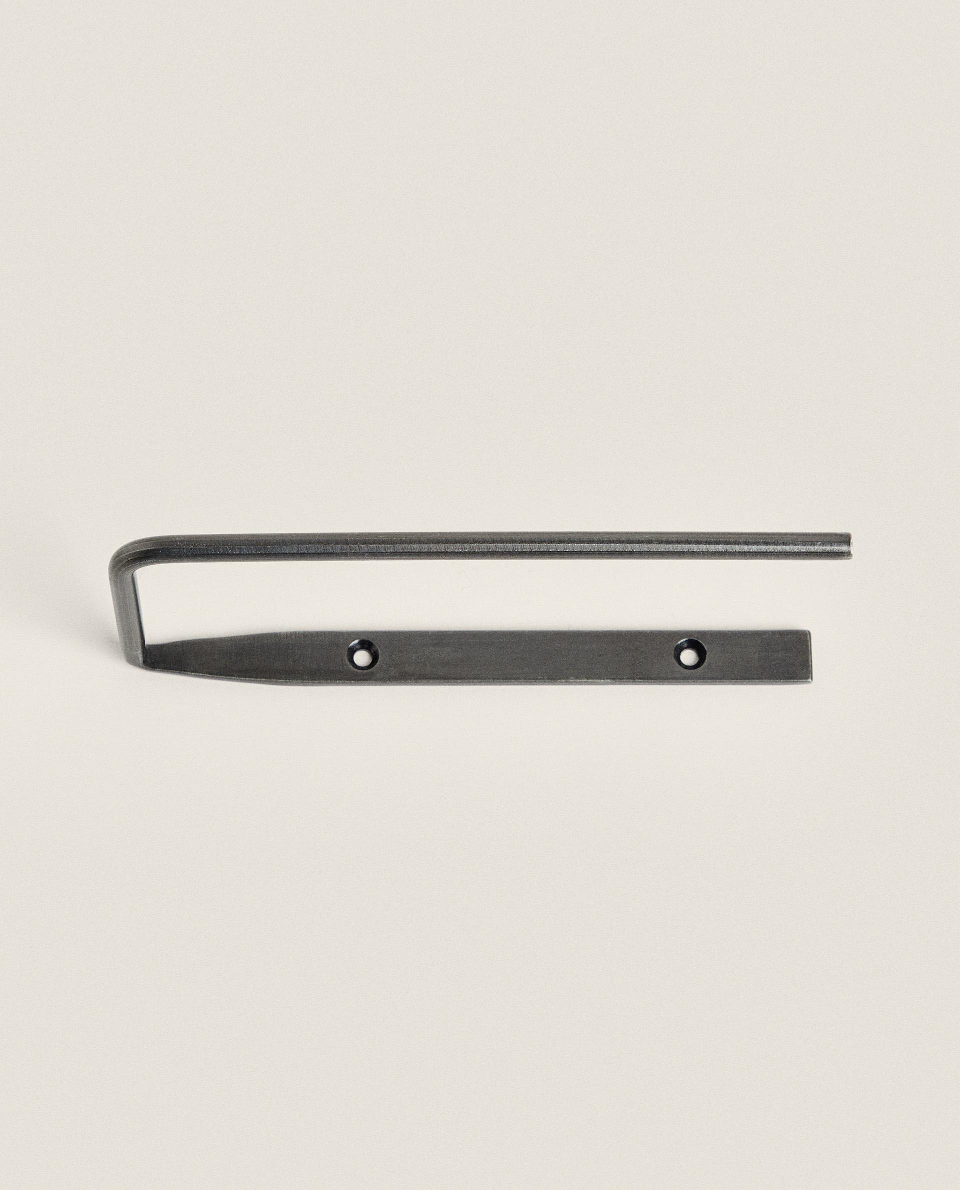 DARK METAL TOILET PAPER HOLDER product thumbnail 4
