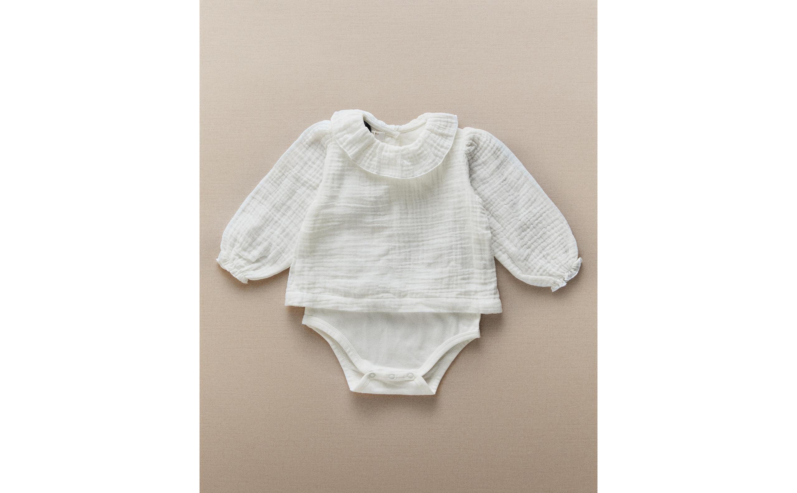 MUSLIN BABY BODYSUIT product thumbnail 3