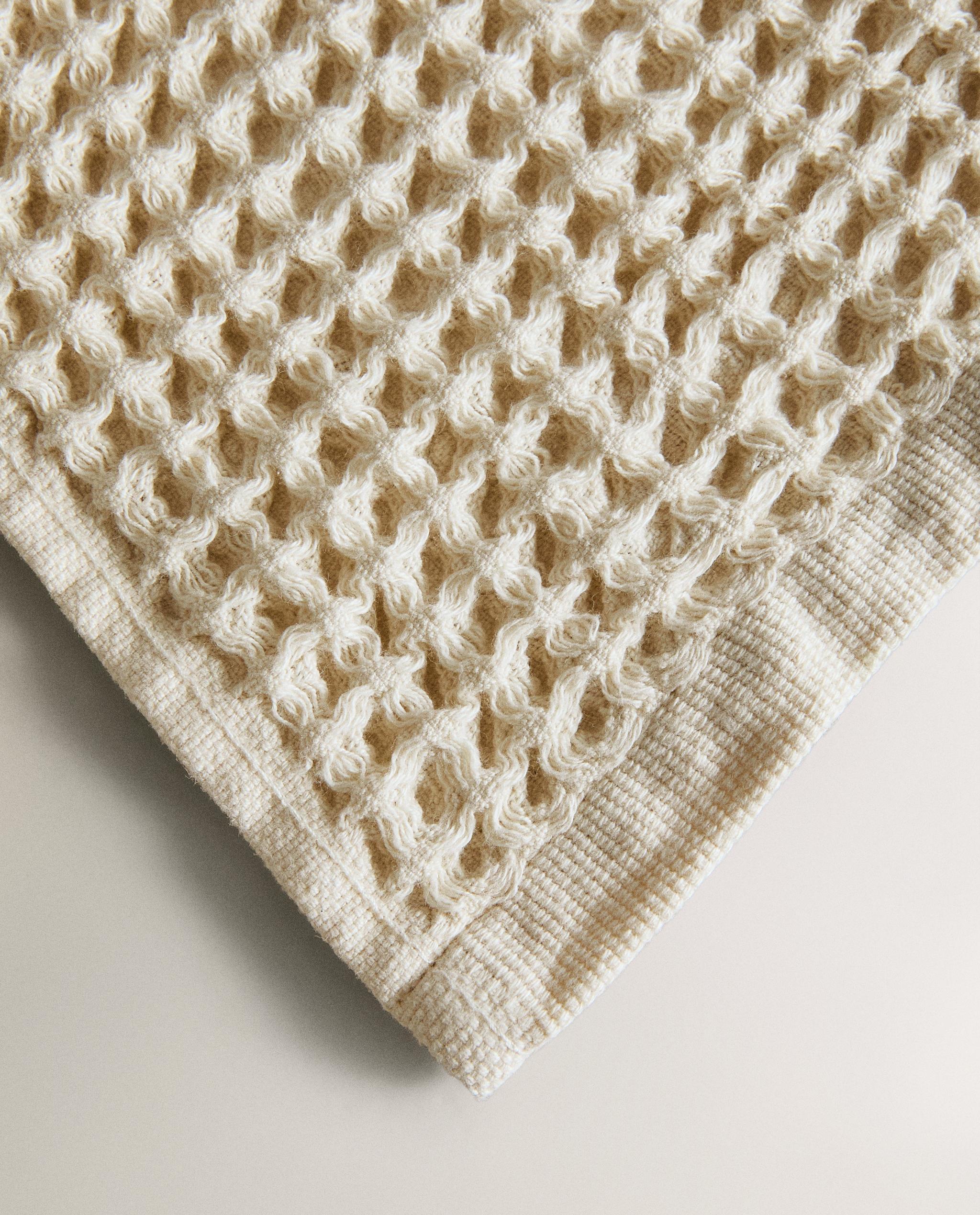 WAFFLE-KNIT COTTON HAND TOWEL (PACK OF 3) product thumbnail 19