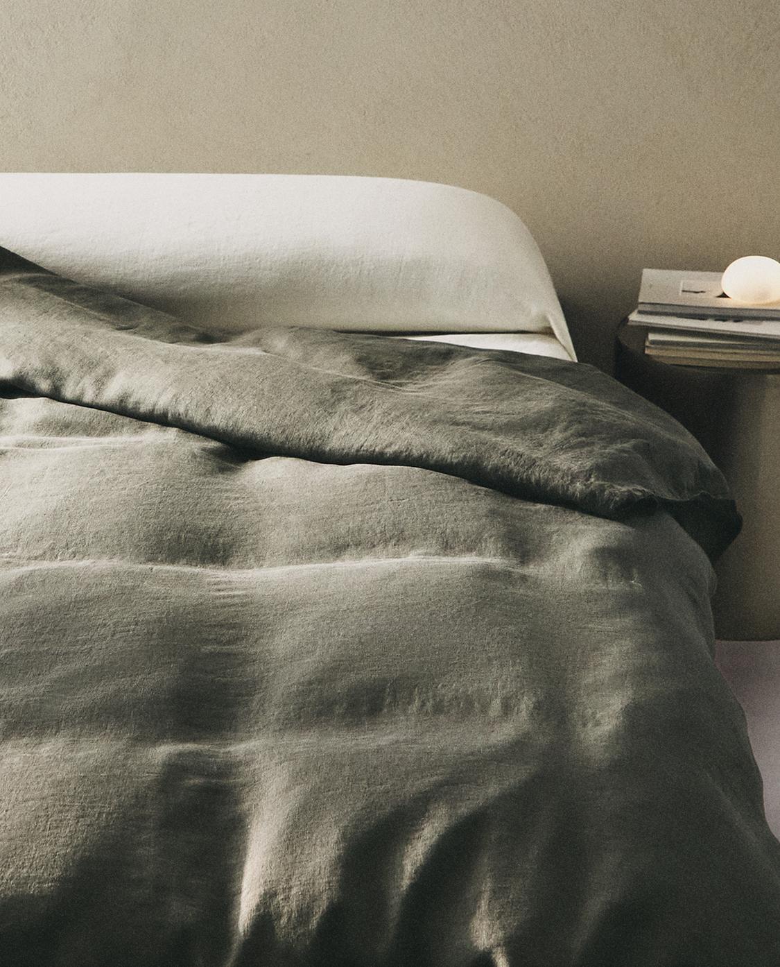 Dormitorio Relleno Nórdico Cama 180 Zara Home Nordico Plumon Zara