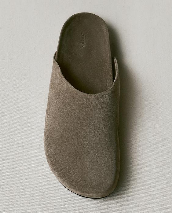 MINIMALISTICKÉ KOŽENÉ PANTOFLE