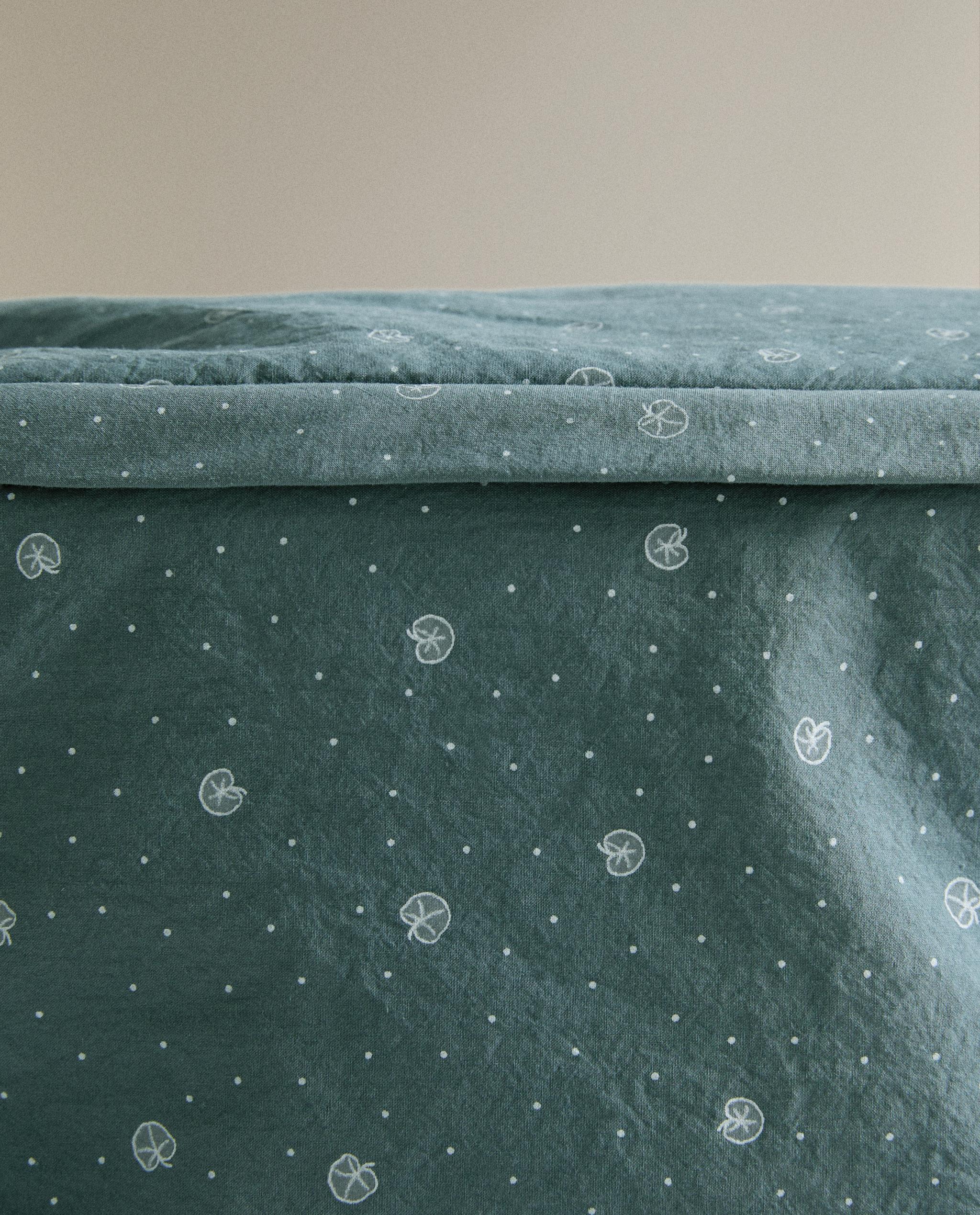 CHILDREN'S LEAF PRINT COTTON WASH BAG product thumbnail 5