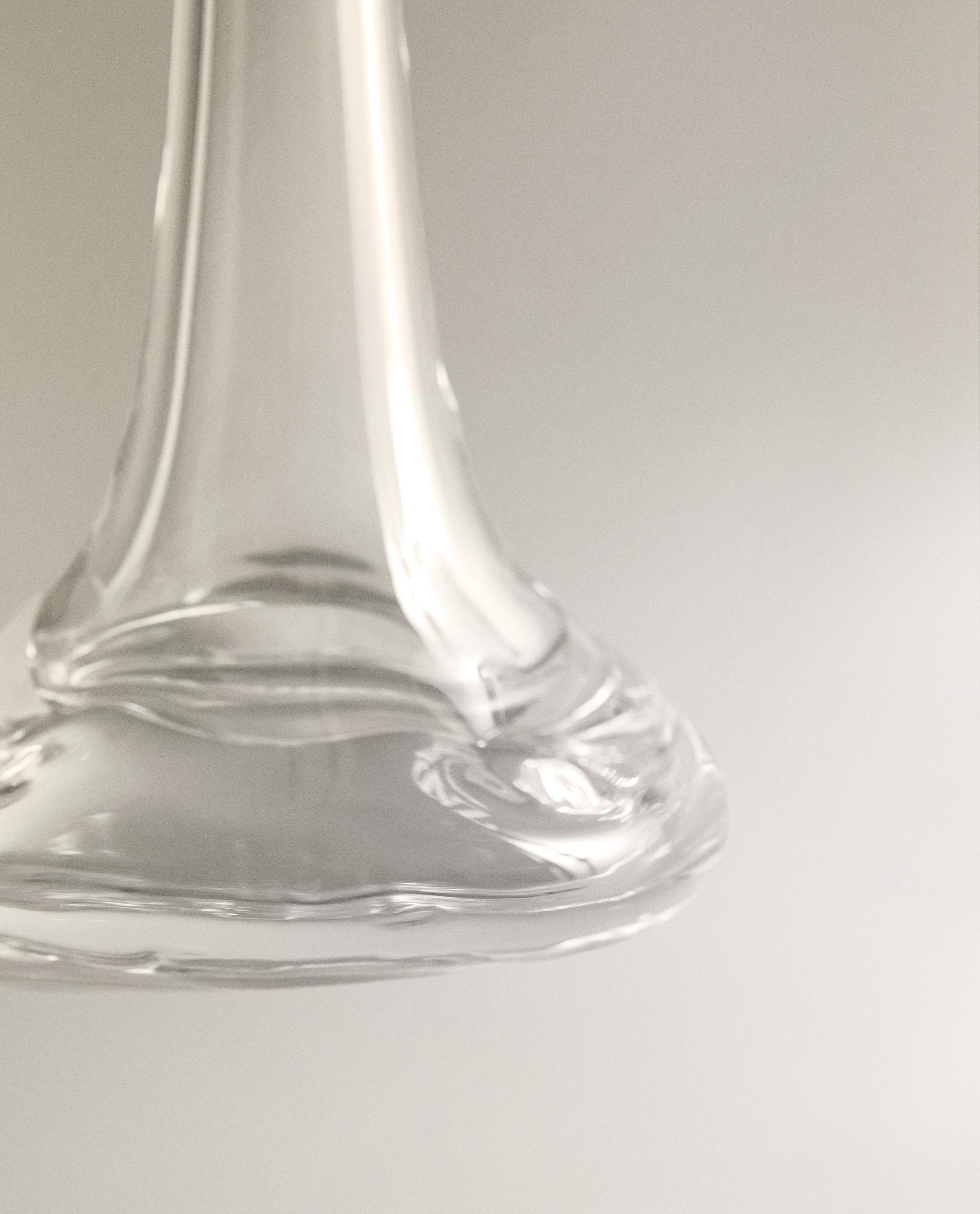 GLASS VASE WITH LONG NECK | Zara Home Egypt