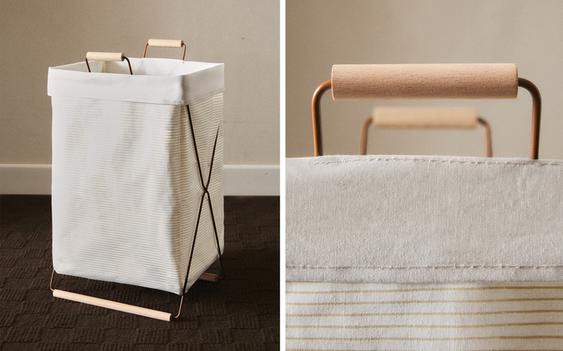 CESTA PLEGABLE PARA LA ROPA