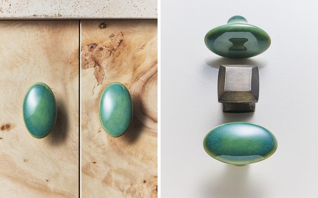 PACK OF OVAL DOOR KNOBS (PACK OF 2)