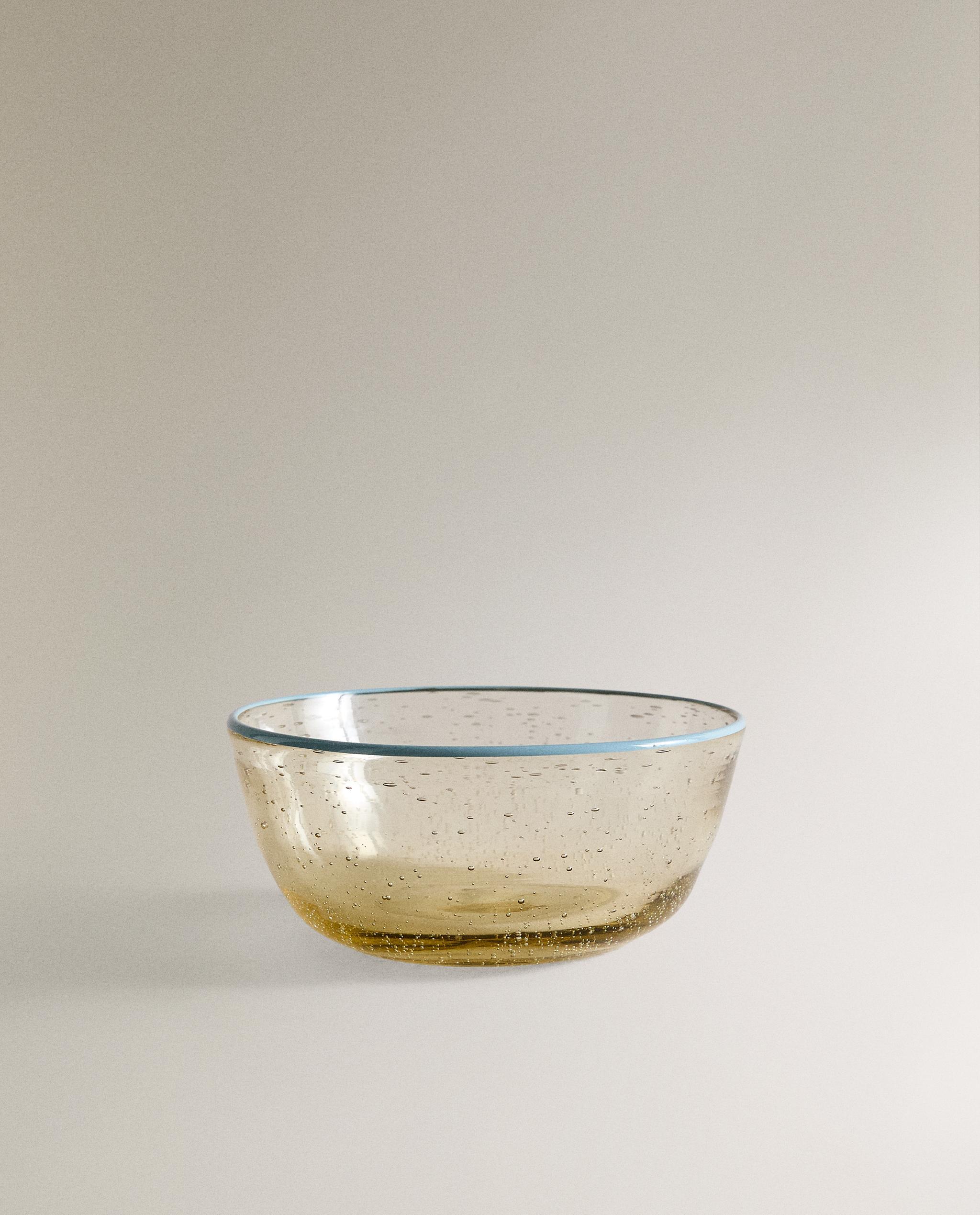 エッジ バブルデザイン ガラス製 ボウル | Zara Home 日本/Japan