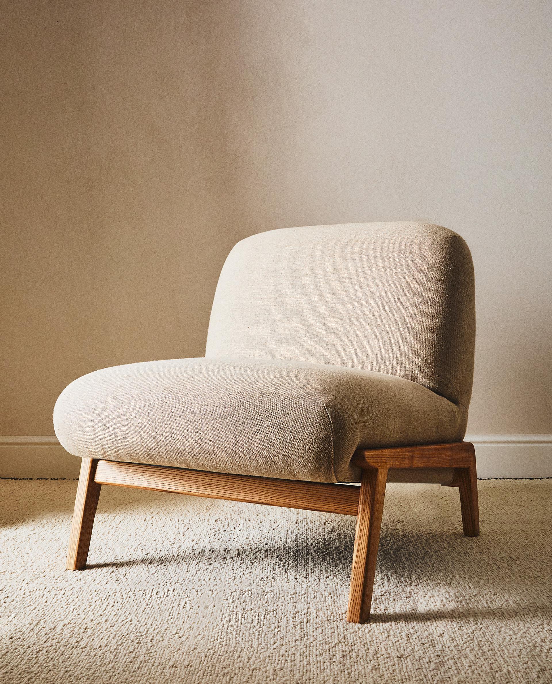 GEPOLSTERTER LEINEN-SESSEL | Zara Home Schweiz / Suisse / Svizzera GEPOLSTERTER LEINEN-SESSEL | Zara Home Schweiz / Suisse / Svizzera