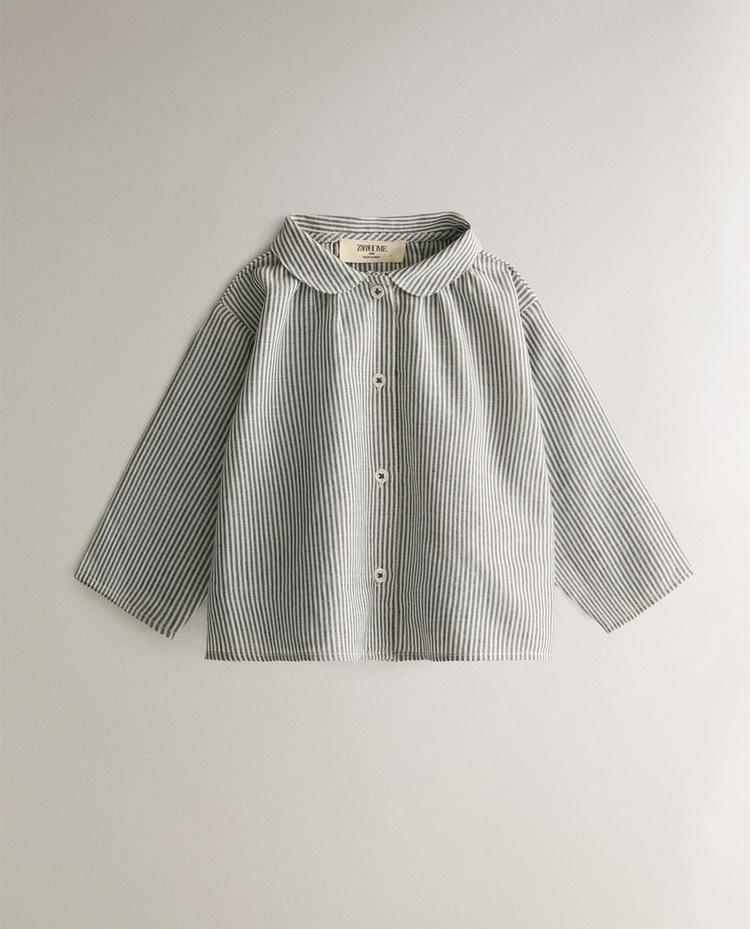 BABYHEMD MIT STREIFEN BABYHEMD MIT STREIFEN