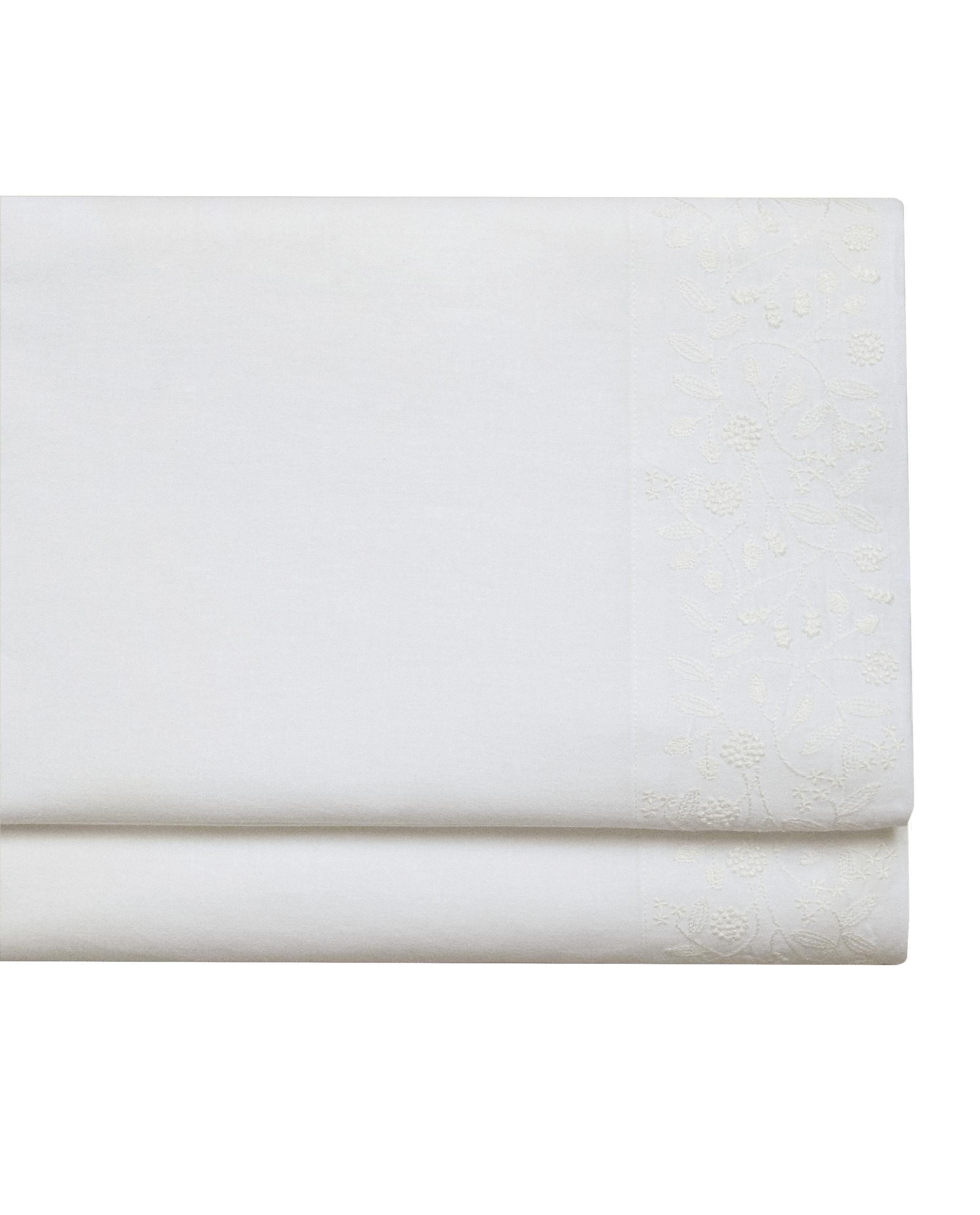 COTTON AND LINEN FLAT SHEET WITH RAISED DESIGN product thumbnail 6