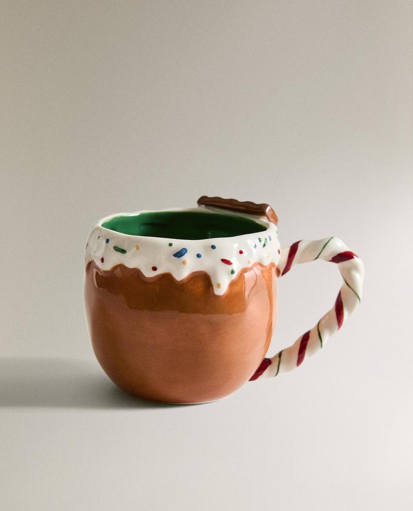 TASSE EN CÉRAMIQUE ENFANT CHOCOLAT NOËL