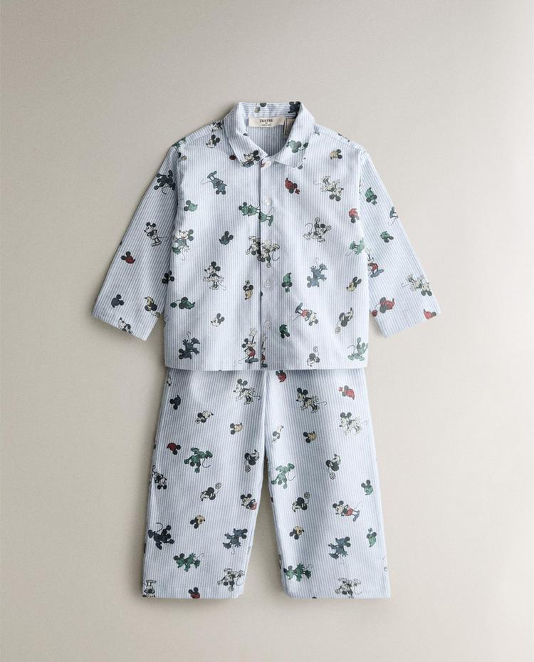 KIDS' MICKEY & MINNIE ©DISNEY FLANNEL PYJAMA SET KIDS' MICKEY & MINNIE ©DISNEY FLANNEL PYJAMA SET