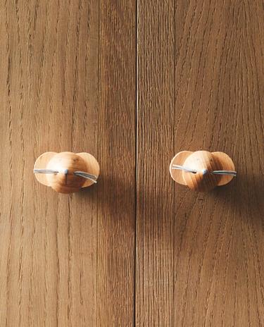 MUISVORMIGE KNOP (2-PACK)