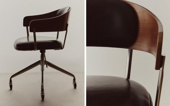 כיסא משרדי עם גלגלים