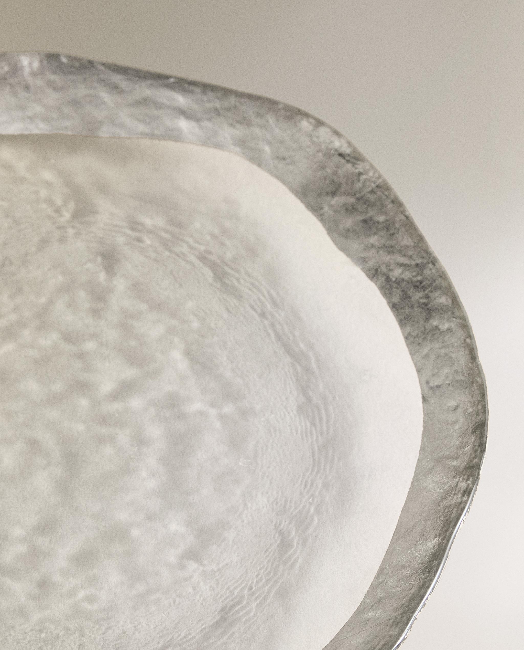 GLASS SIDE PLATE WITH RIM product thumbnail 2