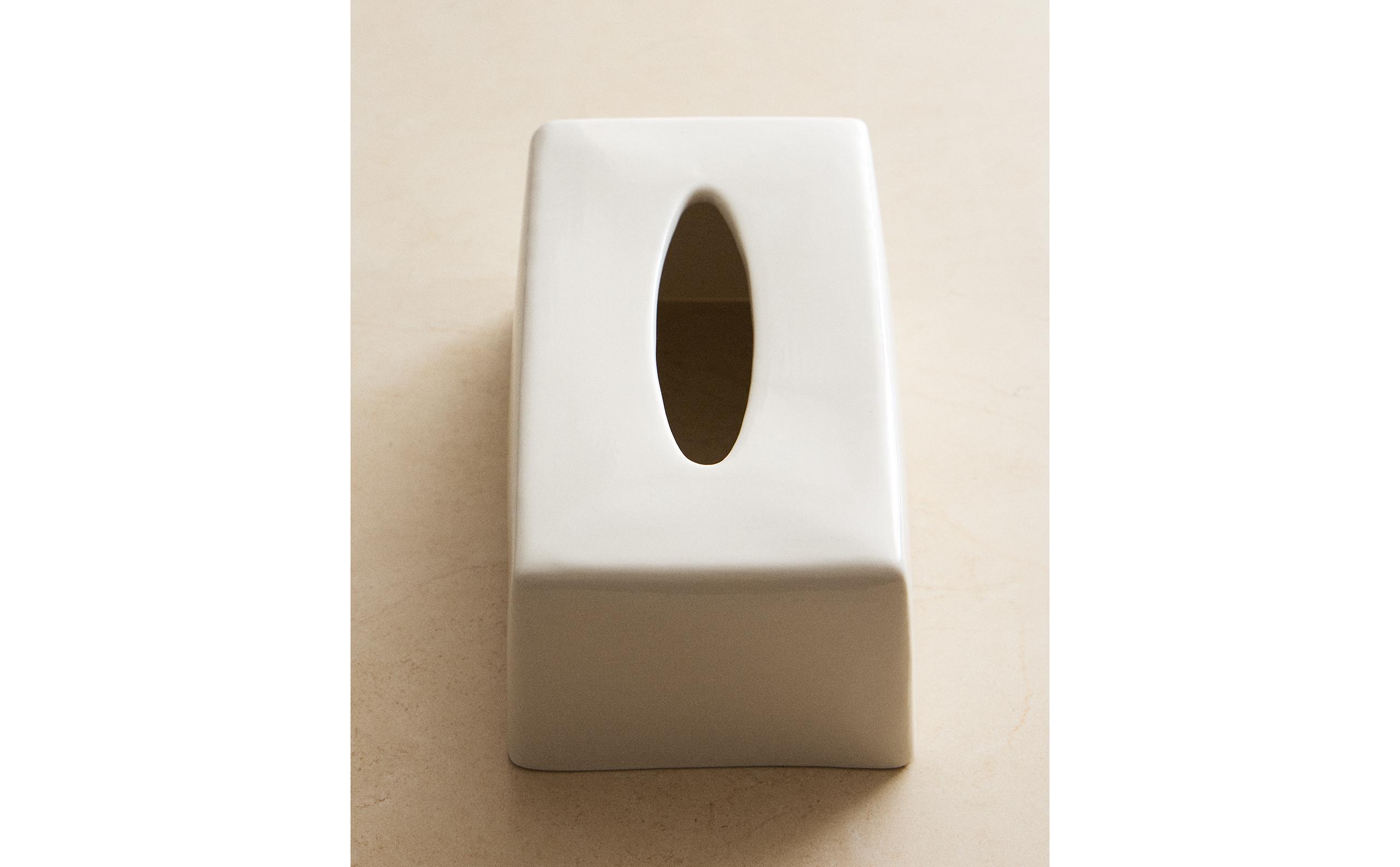 RECTANGULAR CERAMIC TISSUE BOX product thumbnail 9