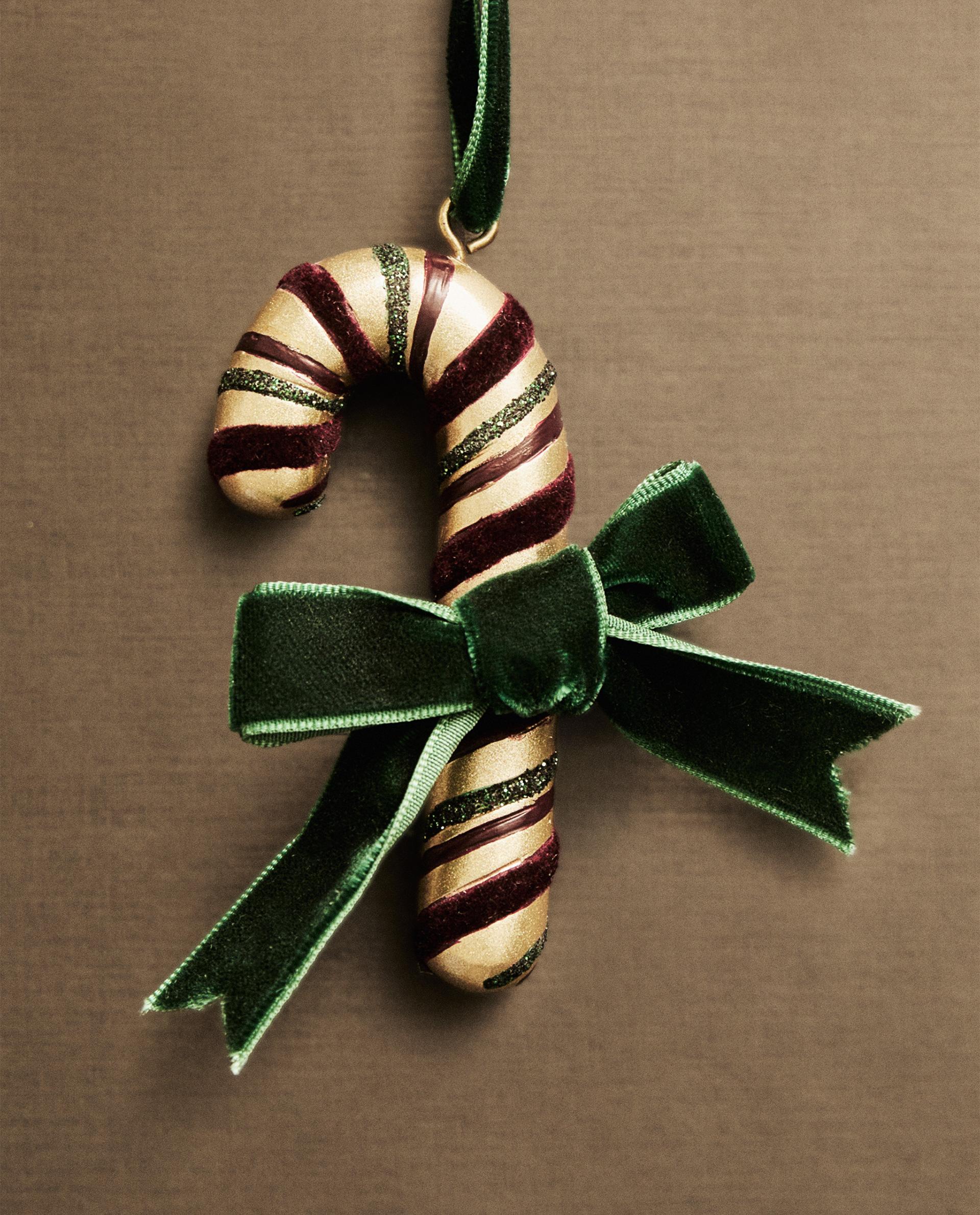 DÉCORATION SAPIN DE NOËL BÂTON DE SUCRE D'ORGE