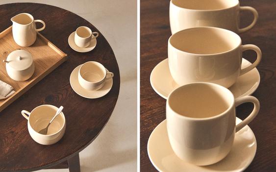 플레인 스톤웨어 식기