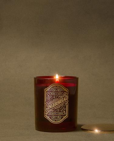 (200 G) GINGERBREAD SCENTED CANDLE