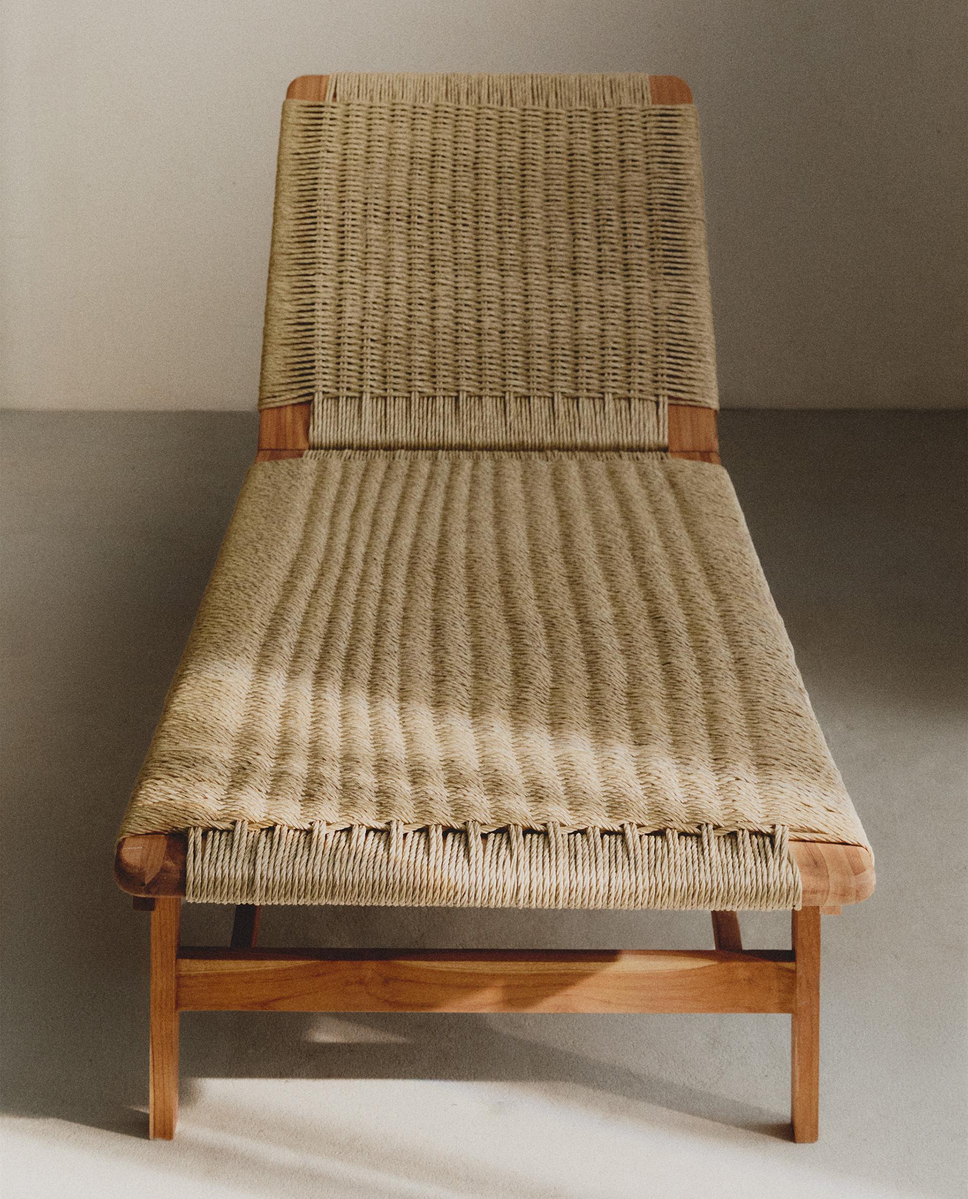 OUTDOOR TEAK LOUNGER | Zara Home United States of America