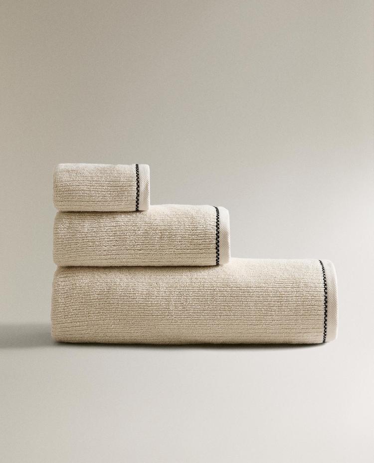 ASCIUGAMANO BAGNO IMPUNTURA