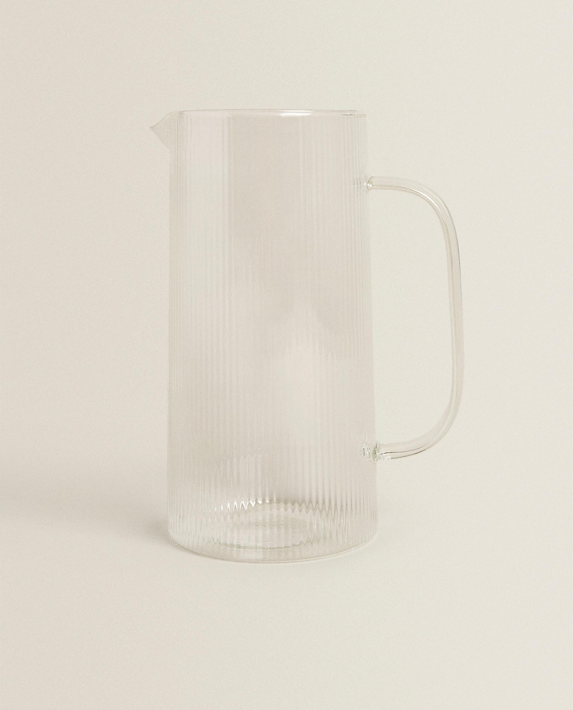 BOROSILICATE JUG WITH LINE DESIGN product thumbnail 12
