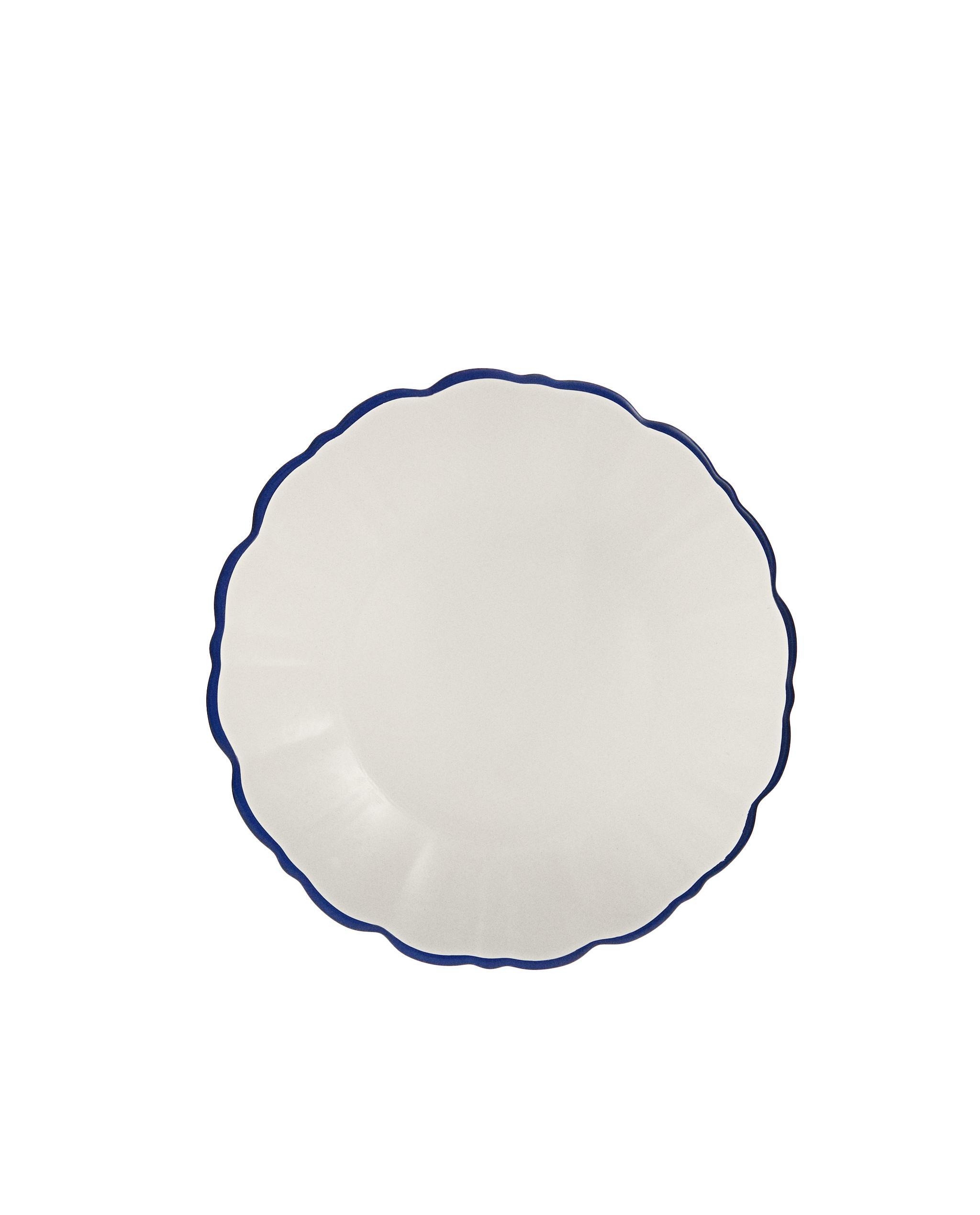 GLASS DESSERT PLATE WITH RIM product thumbnail 7