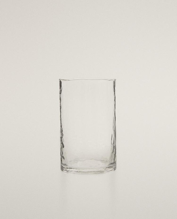 VASO REFRESCO VIDRIO MARTILLADO