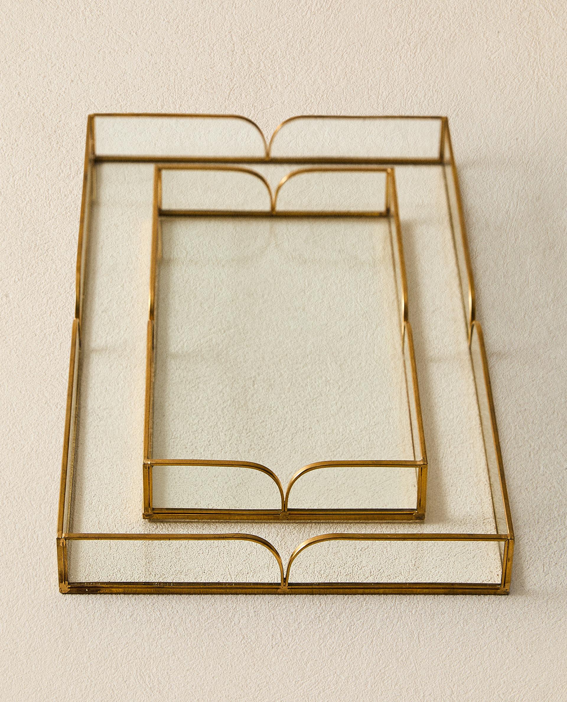 BANDEJA VIDRIO Y METAL BANDEJA VIDRIO Y METAL