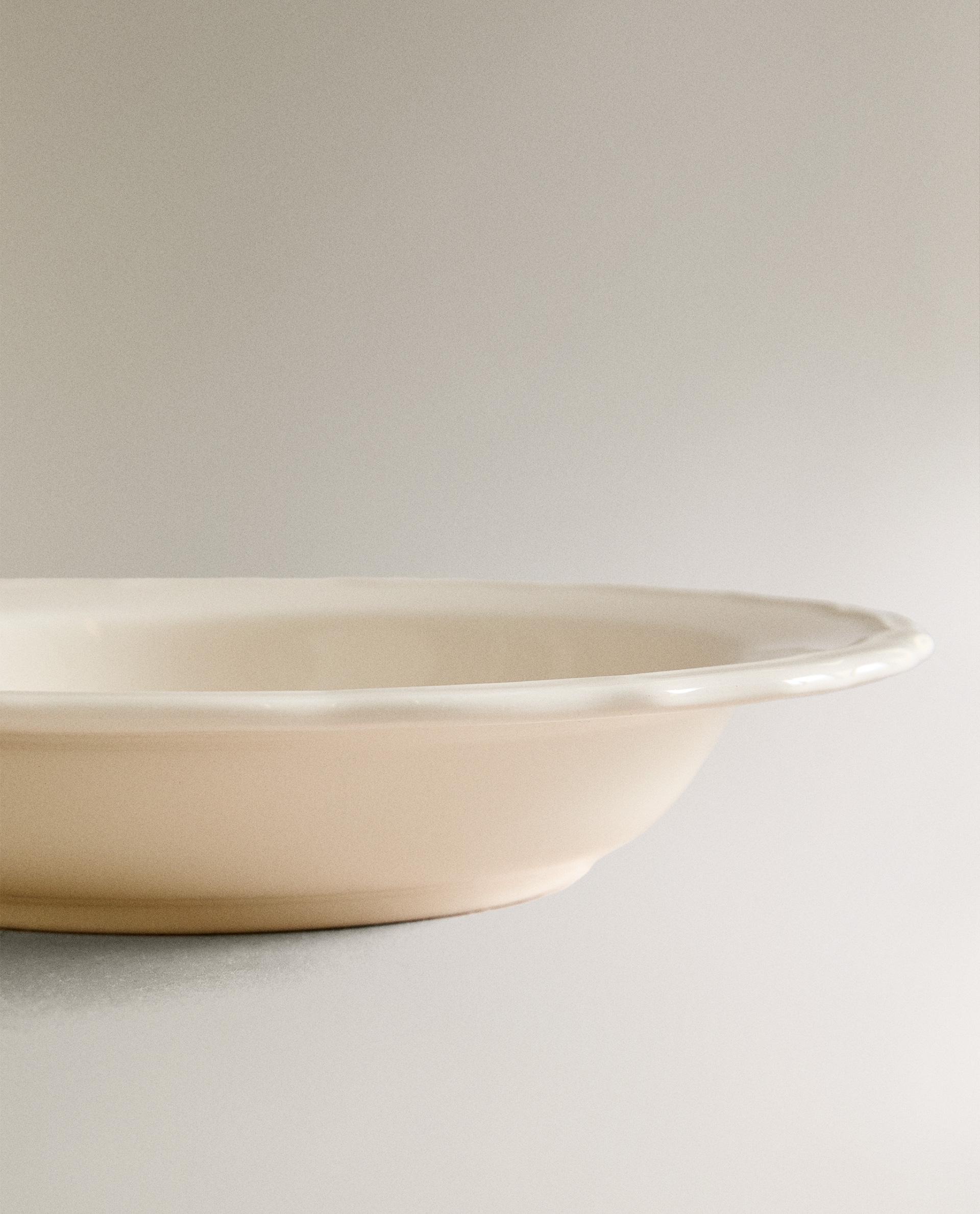 スープ皿 クレイポッタリー 花柄 | Zara Home 日本/Japan