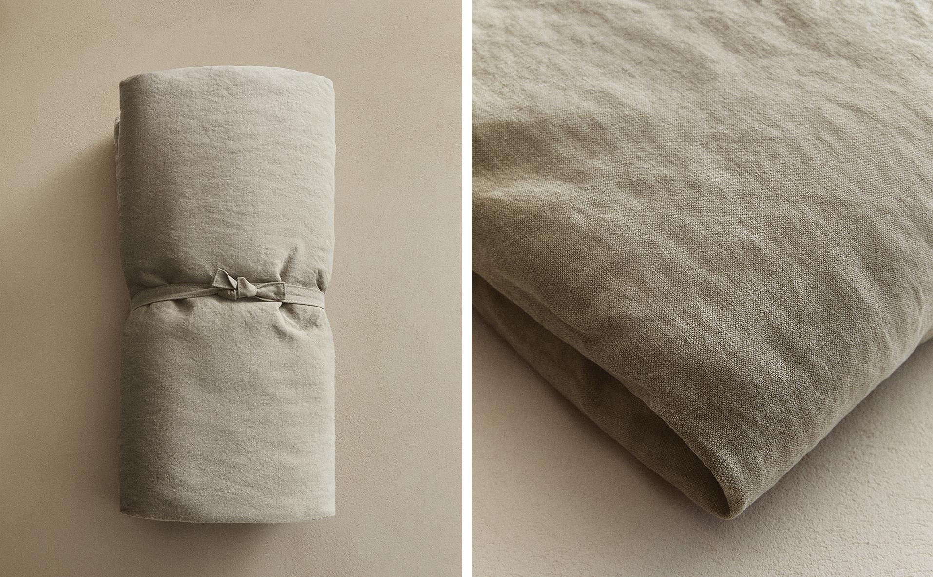 SURMATELAS LIN DÉLAVÉ SURMATELAS LIN DÉLAVÉ